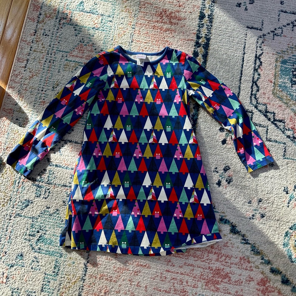 NWOT Hanna Andersson Multicolor Geometric Dress